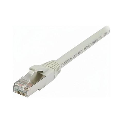 Patchkabel RJ45 CAT81 2000Mhz 025m grau SSTPSFTP TPELSZHSuperFlex AWG26 Synergy 21