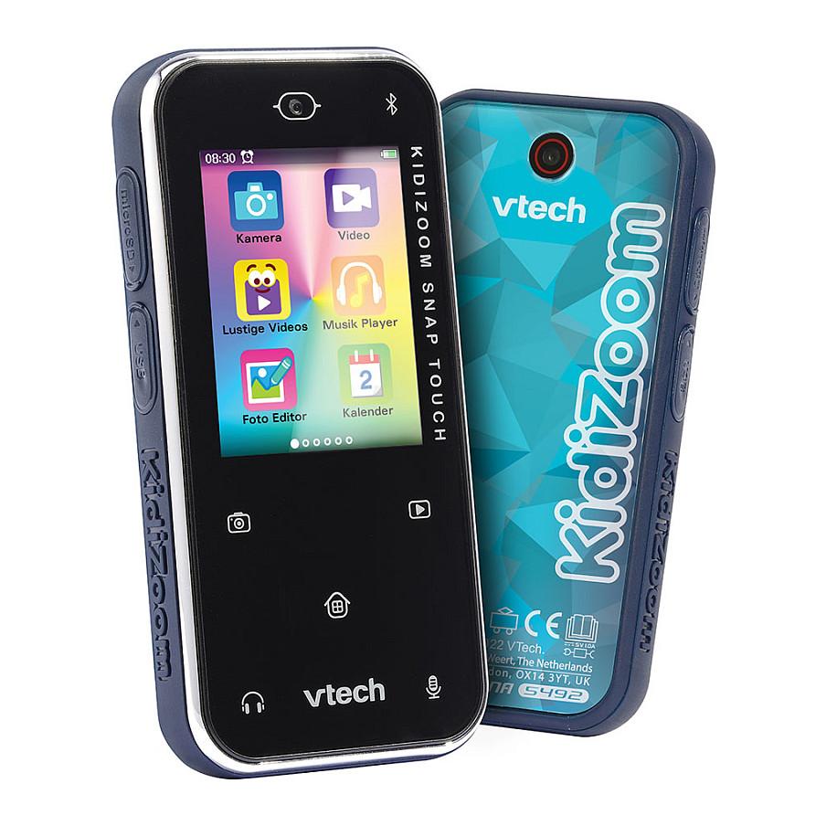 VTech KidiZoom Snap Touch, Smartphone til børn, 6 År, 130 g, Sort