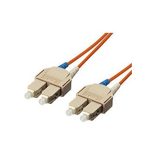 LWL patchkabel Equip SC-SC 10 m duplex OM1 - orange