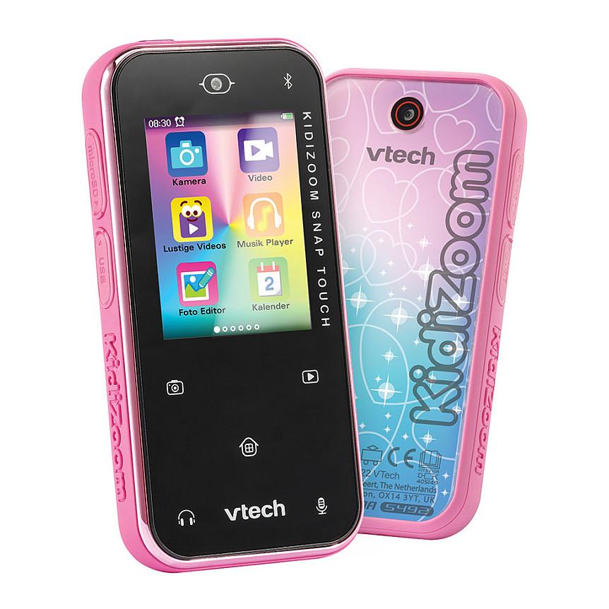 VTech KidiZoom Snap Touch pink, Smartphone til børn, 6 År, 130 g, Lyserød