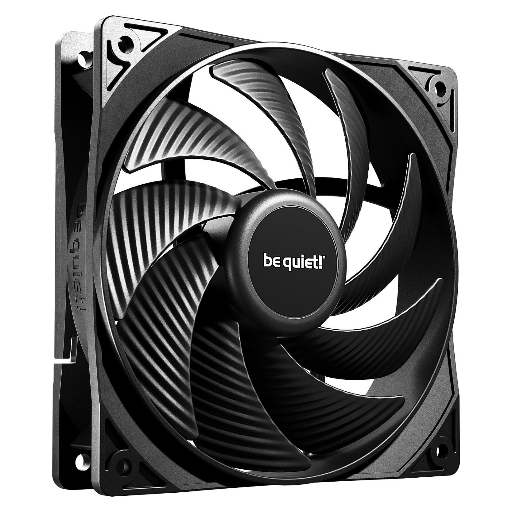 be quiet! Pure Wings 3 120 HS (3-pack) - Kabinet køler - 120mm - Sort - 30 dBA