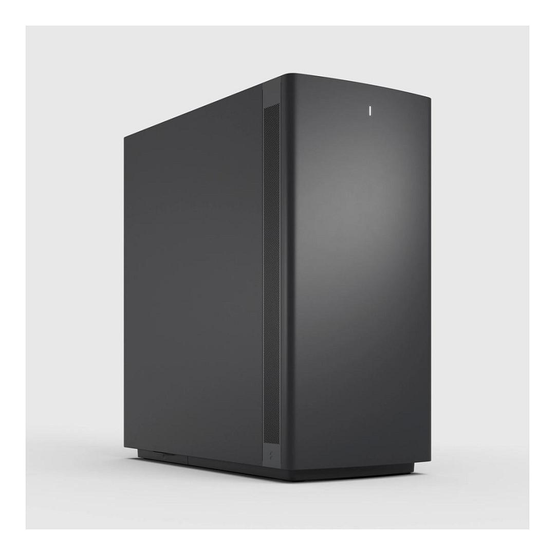 Fractal Design Define One Dark Solid - Tower - udvidet ATX - ingen strømforsyning (ATX) - sort - USB/Lyd