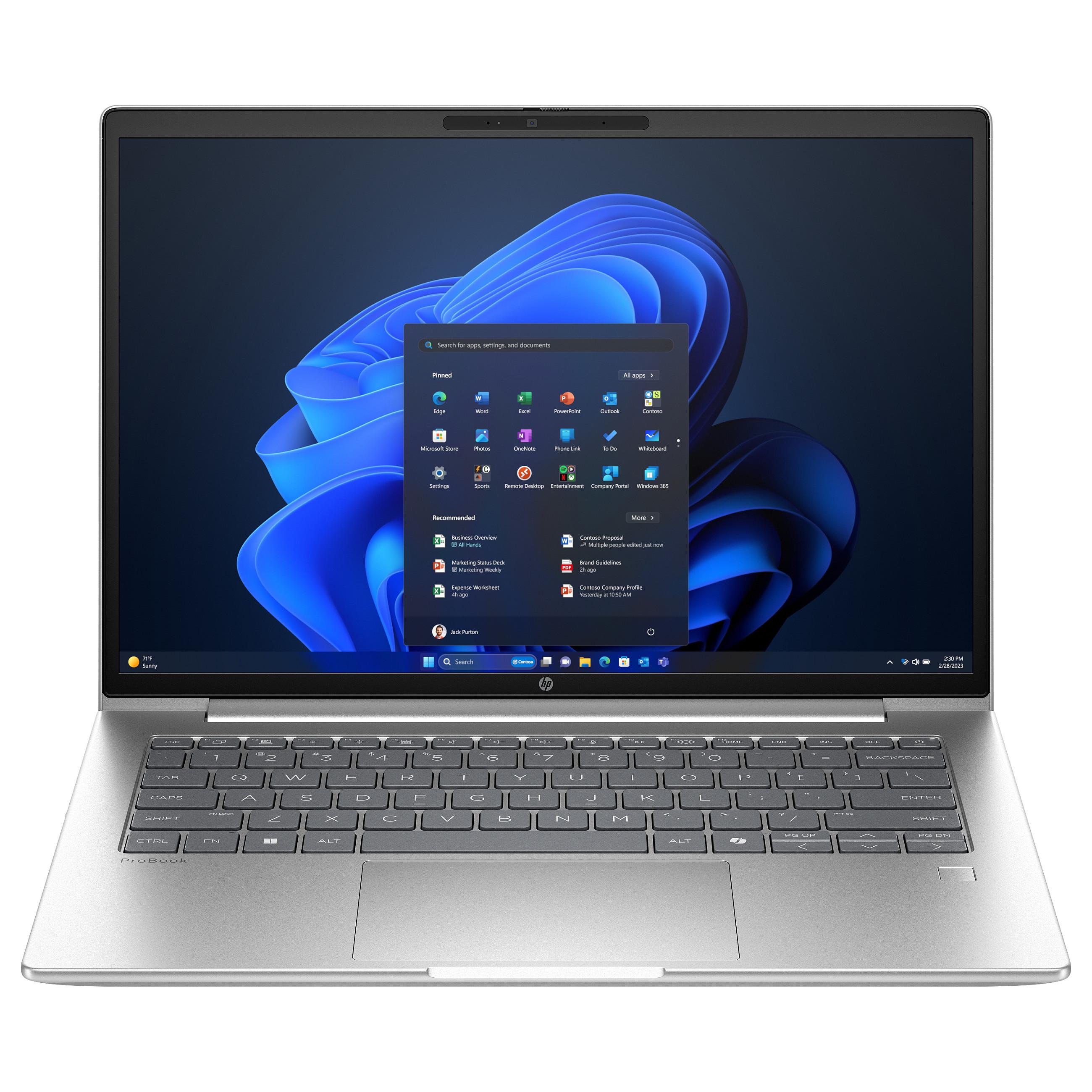 HP ProBook 4 G1a Notebook 14" 1920 x 1200 (WUXGA) Ryzen 5 - 230 16GB 512GB AMD Radeon 760M Windows 11 Pro