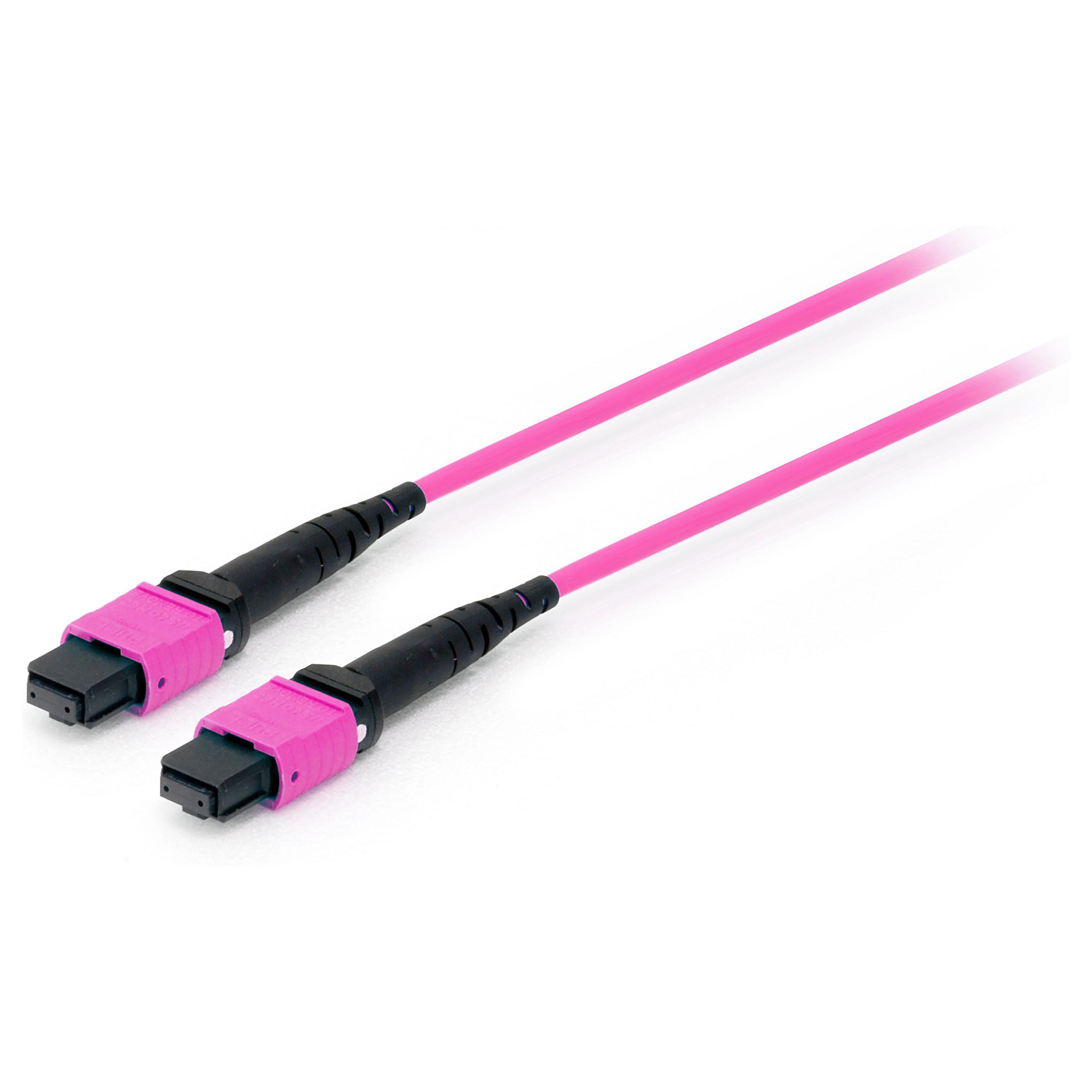 EQUIP 25555317 MTP OM4 fiberoptisk kabel 3 m - han/han, LSZH