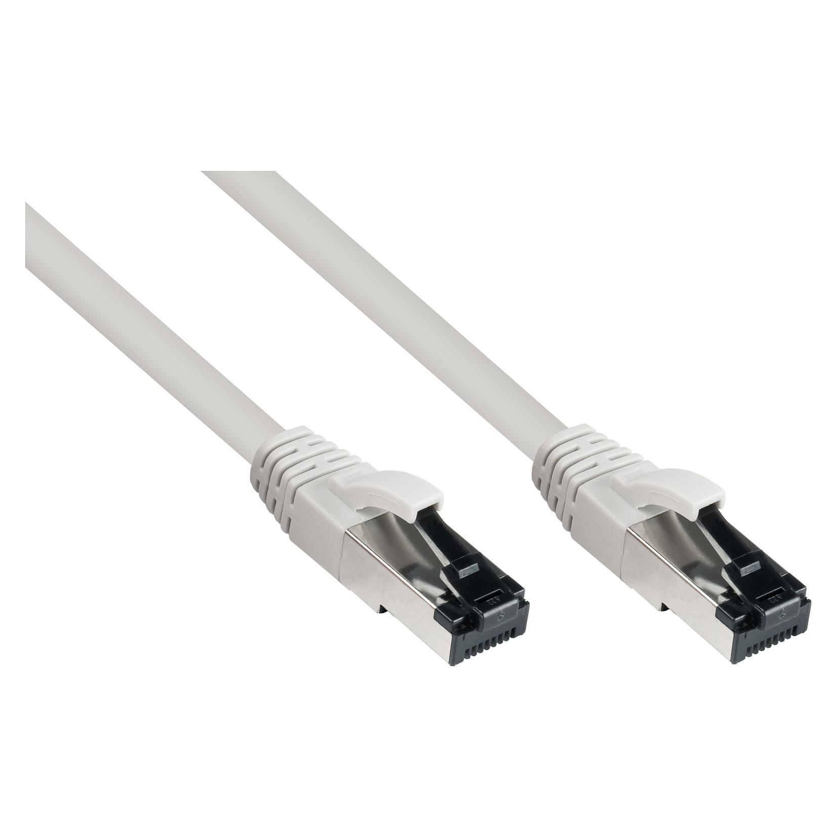 Patchkabel econ connect 8080L-005 Cat.8.1 - grå 0,5 m