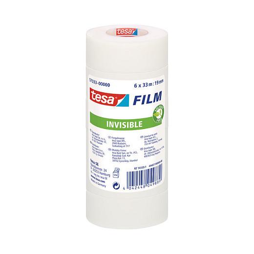 TESA 57333-00000-03, 33 m, Gennemsigtig, Polypropylen, 19 mm