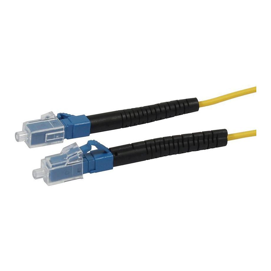 LWL1FaserPatchk 055mtrLCLC 9125u OS2 G657A2 AD2mm flexible Knickschutztülle Synergy21