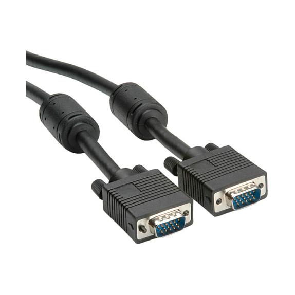 VGA-kabel ROLINE 11.04.5656 - 6 m sort