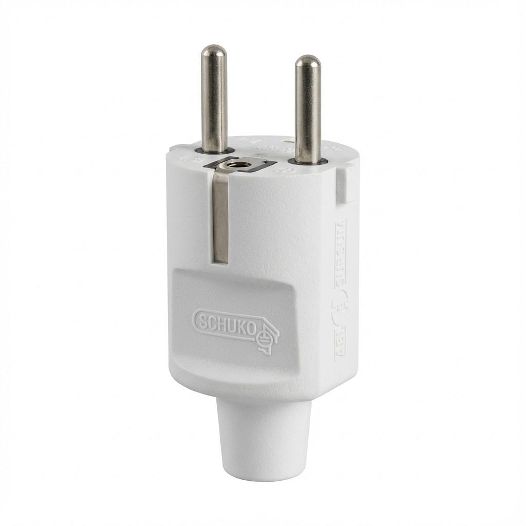 ABL 100000046 Compact Stecker. SCHUKO & fr-be. TPE. grau. IP20. Typ 1505