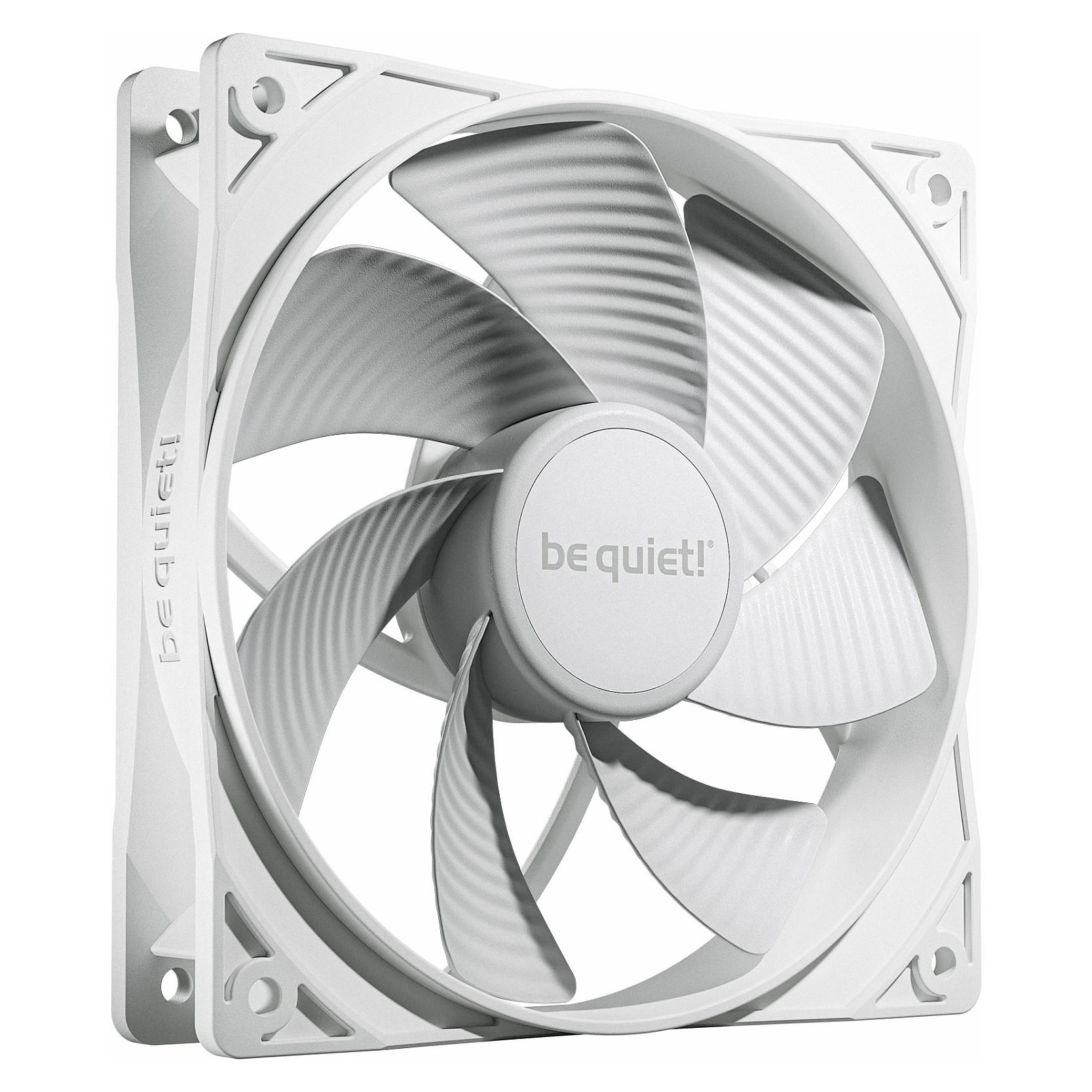be quiet! PURE WINGS 3 120 White Reverse (3-pack) - Kabinet køler - 120mm - Hvid - 30 dBA