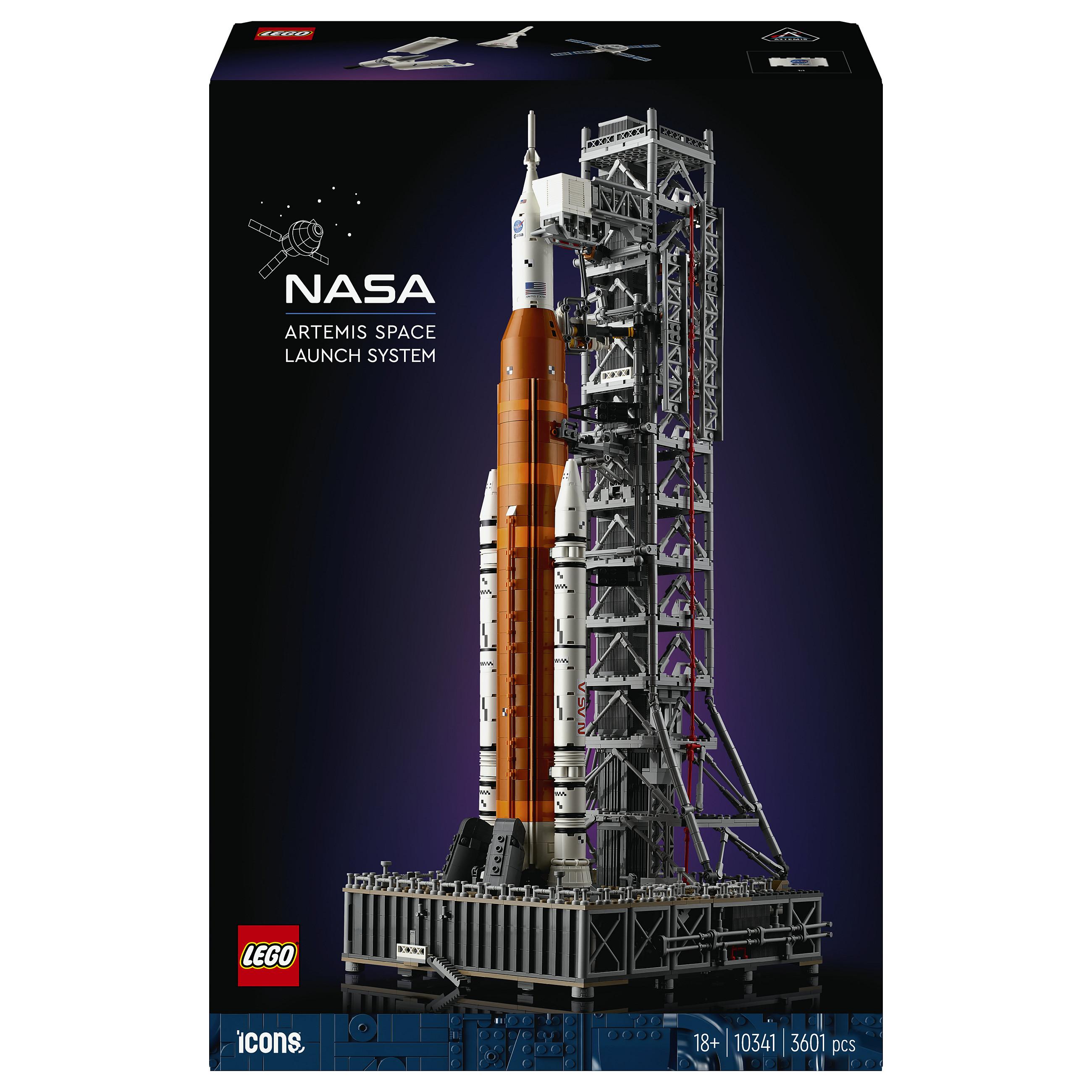 LEGO Icons 10341 NASA Artemis Space Launch System byggesæt 18+ med 3.601 dele