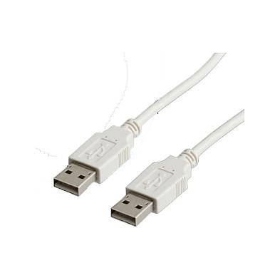 USB-kabel VALUE USB 2.0 A-A M/M - hvid