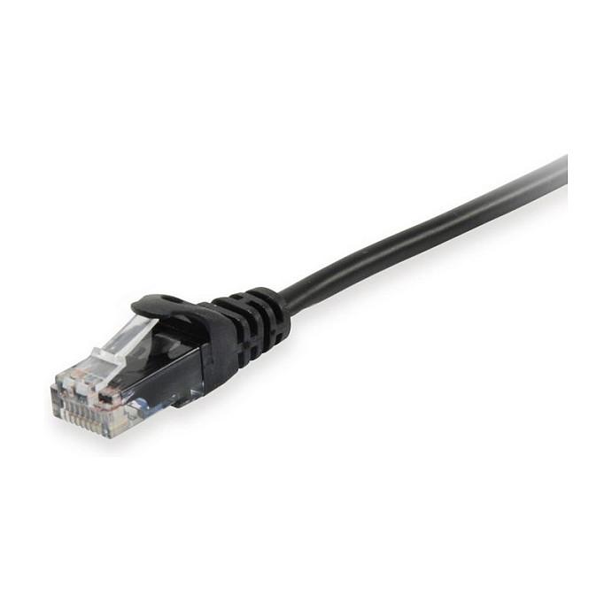 Netværkskabel Equip Cat6A U/UTP RJ45 1 m - sort