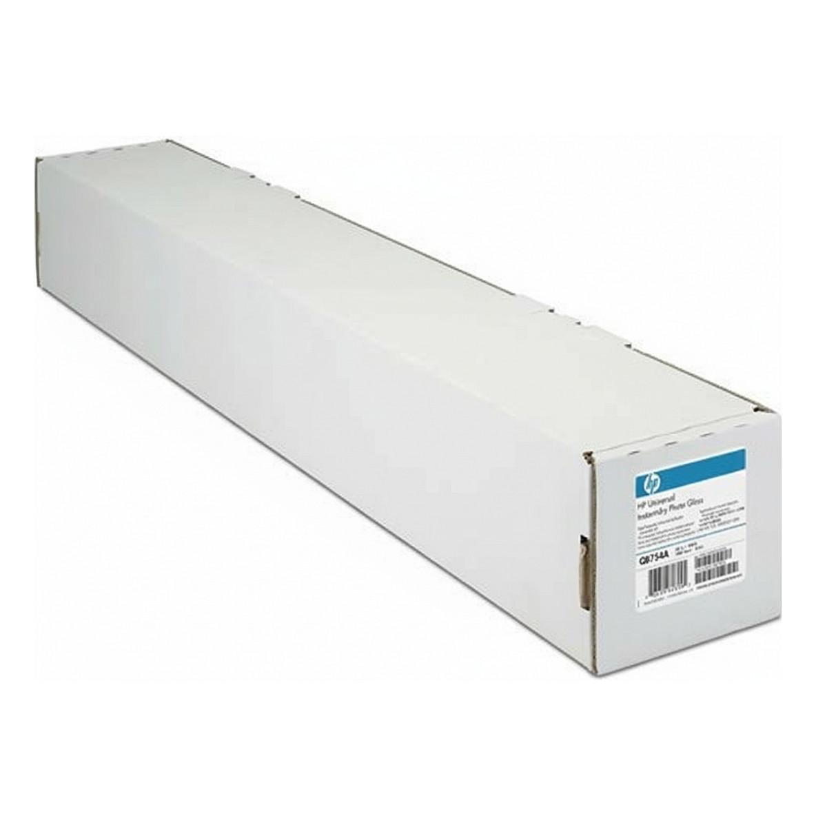 HP Universal - Træfiber, polyethylen (PE) - skinnende - 7,7 mil - Rulle (91,4 cm x 30,5 m) - 200 g/m² - 53.3 pund - 1 rulle(r) fotopapir - for DesignJet 45XX, 5100, T1100, T1120, T1200, T1300, T1500, T2300, T520, T790, T920, Z5200