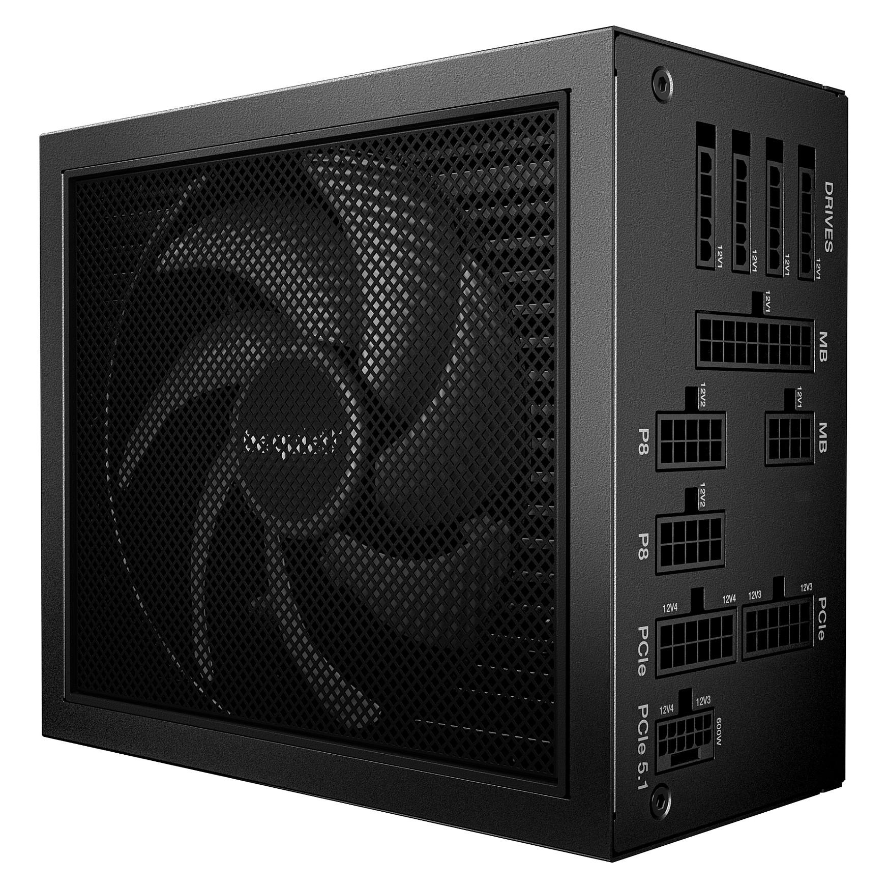 be quiet! Dark Power 14 Strømforsyning - 1000 Watt - 140 mm - ATX 3.1 - 80 Plus Titanium certified