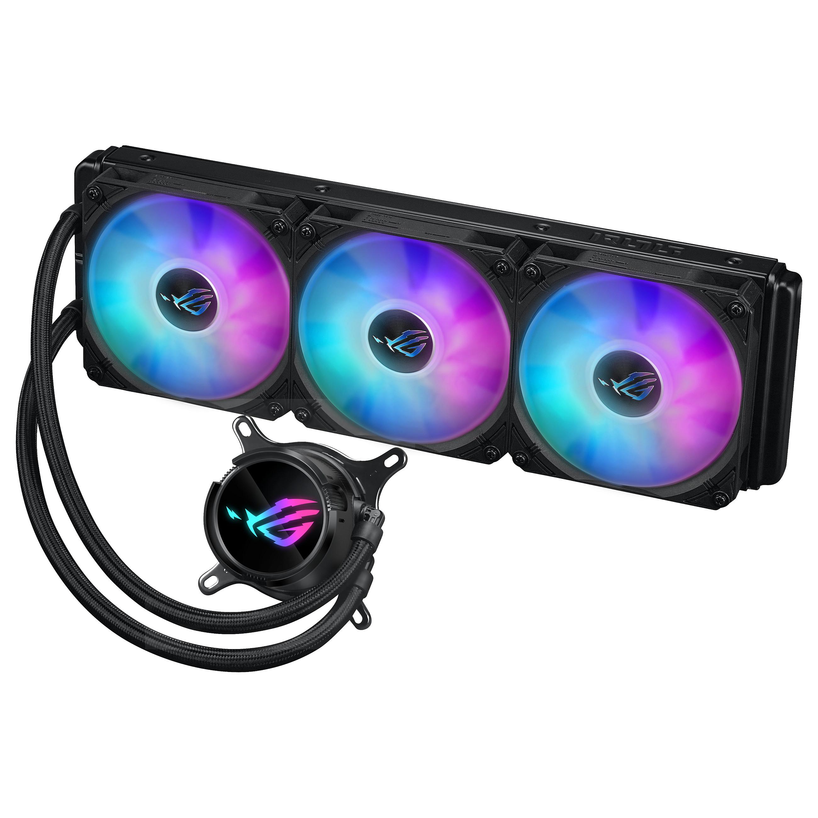 ASUS ROG STRIX LC III 360 ARGB - Processors flydende kølesystem - (for: AM4, LGA1200, LGA1700, AM5, LGA115x Socket) - 120 mm
