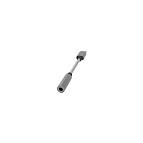 Adapterkabel TERRATEC Connect C50 USB-C til 3,5 mm - sølv