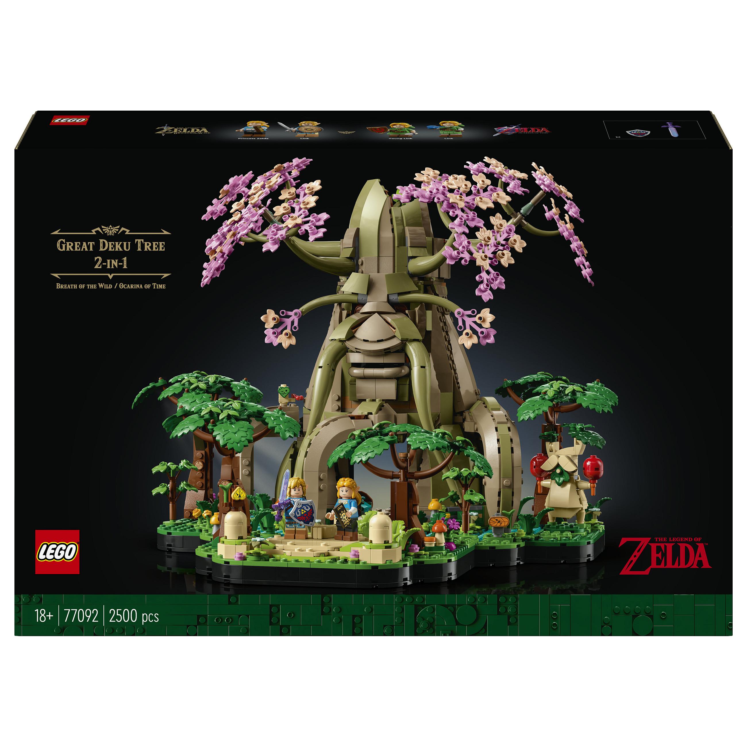 Byggesæt LEGO 77092 The Legend of Zelda Great Deku Tree 2-in-1