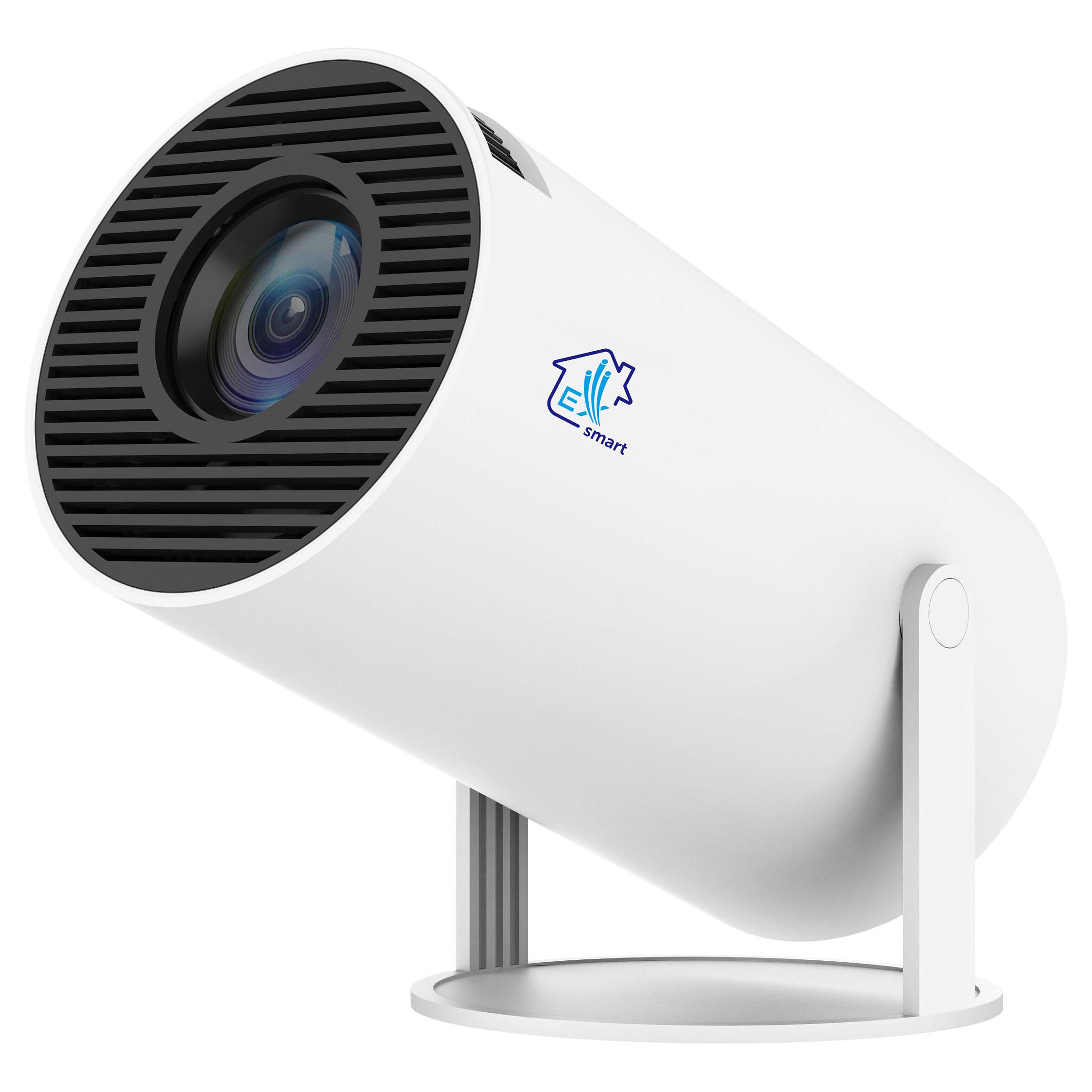 Extralink EX.35757 Smart Life Projektor - 200 ANSI, 720p, Android 11, Auto Keystone-korrektion - Hvid