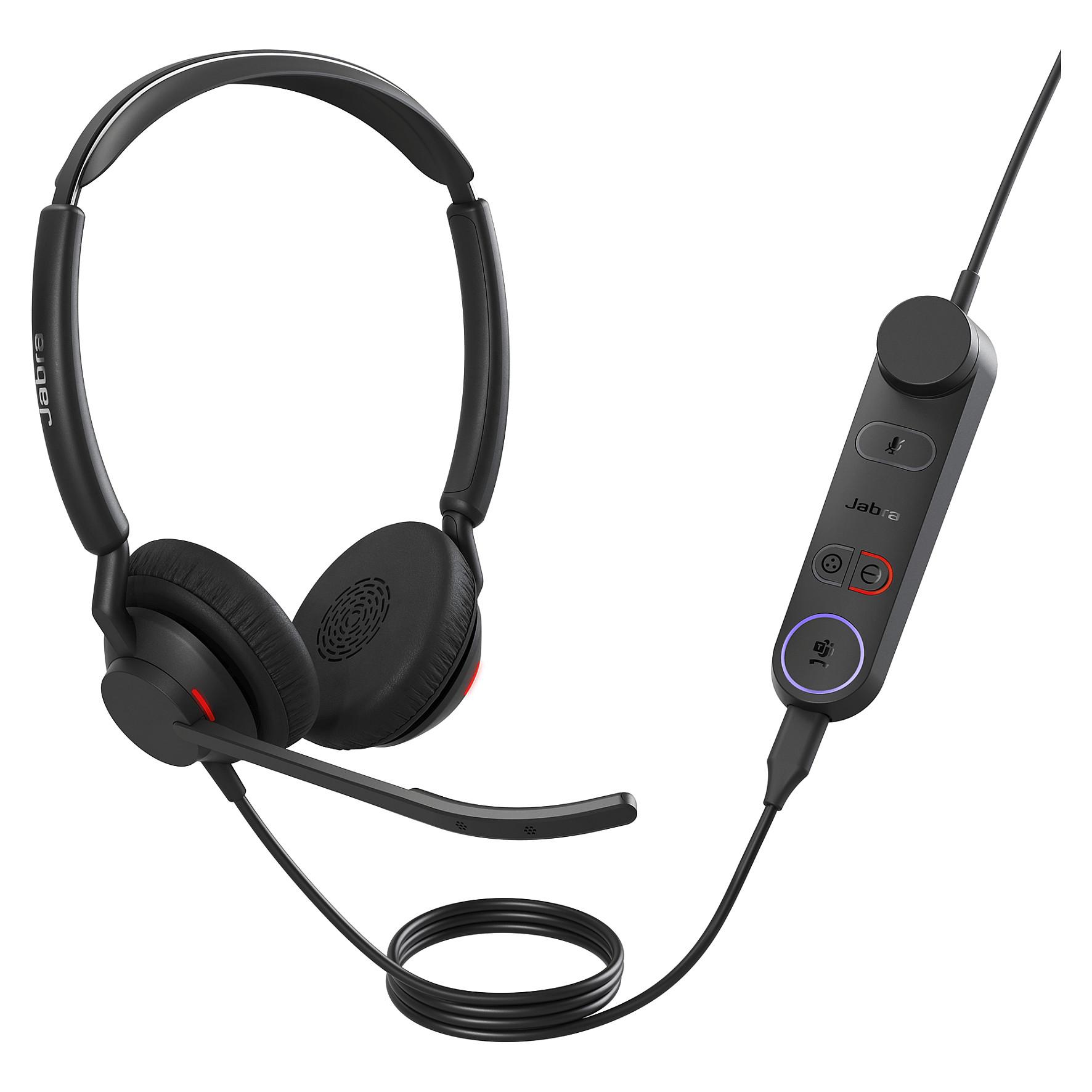 Jabra Engage 50 II UC Stereo Kablet Høretelefoner Sort