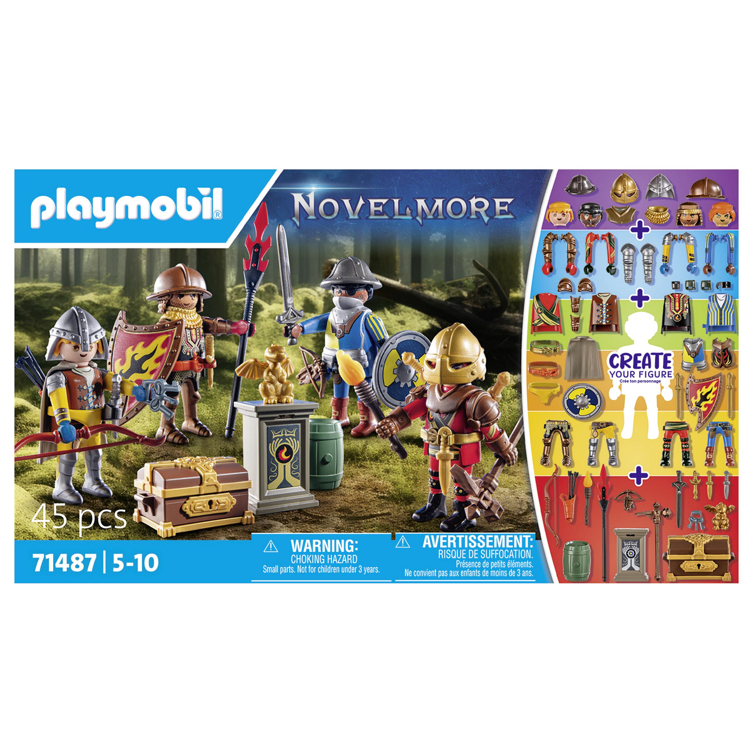 Legetøjsfigursæt Playmobil Novelmore My Figures - Ridder fra Novelmore