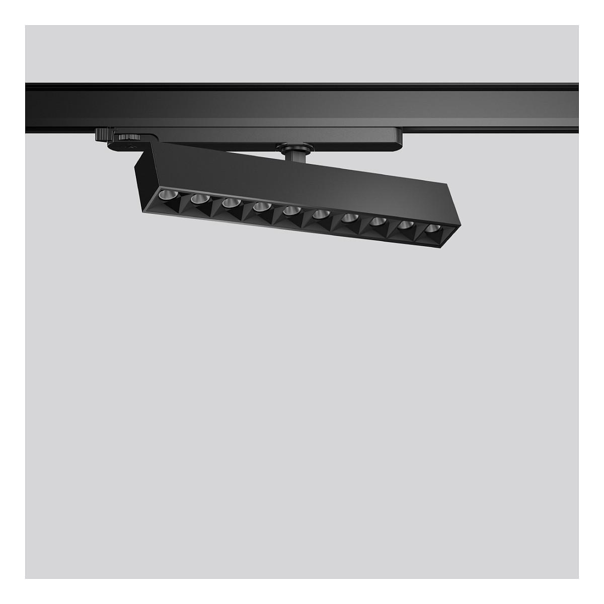 Påbygningsspot RZB BeamLine Slim 25 W 2050 lm - sort