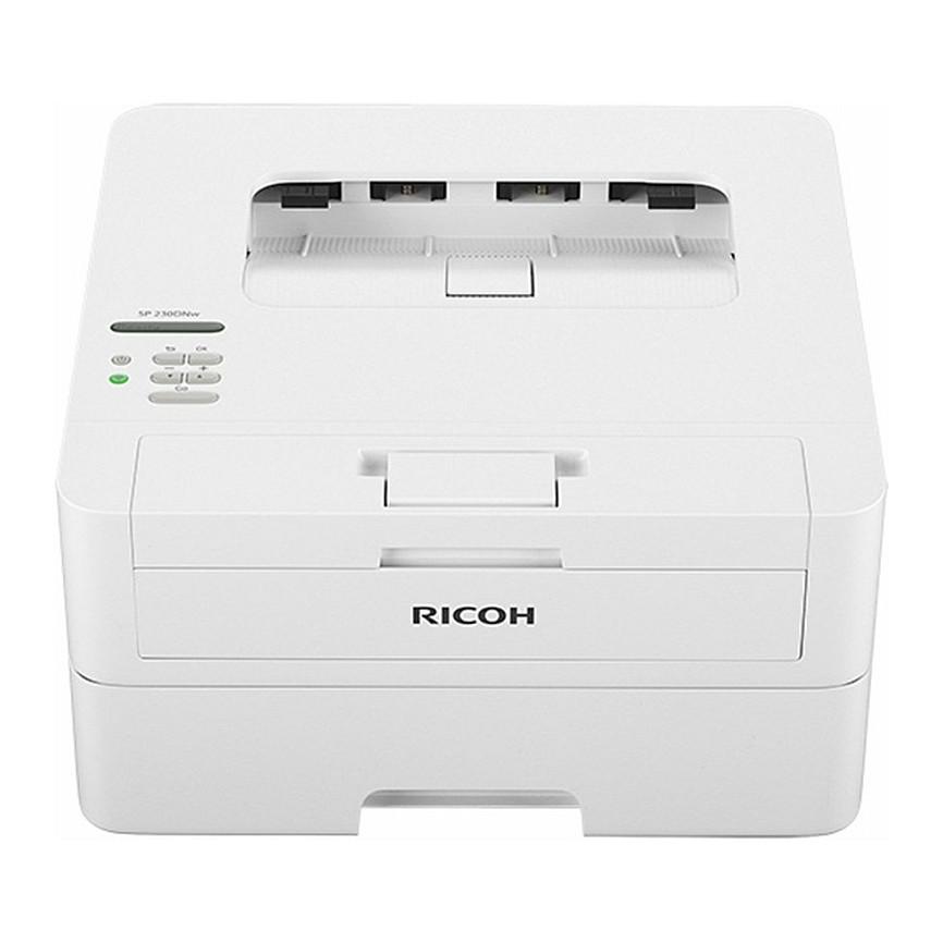 Ricoh SP 230DNw - Printer - S/H - Duplex - laser - A4 - 1200 x 1200 dpi - op til 30 spm - kapacitet: 251 ark - USB 2.0, LAN, Wi-Fi(n)