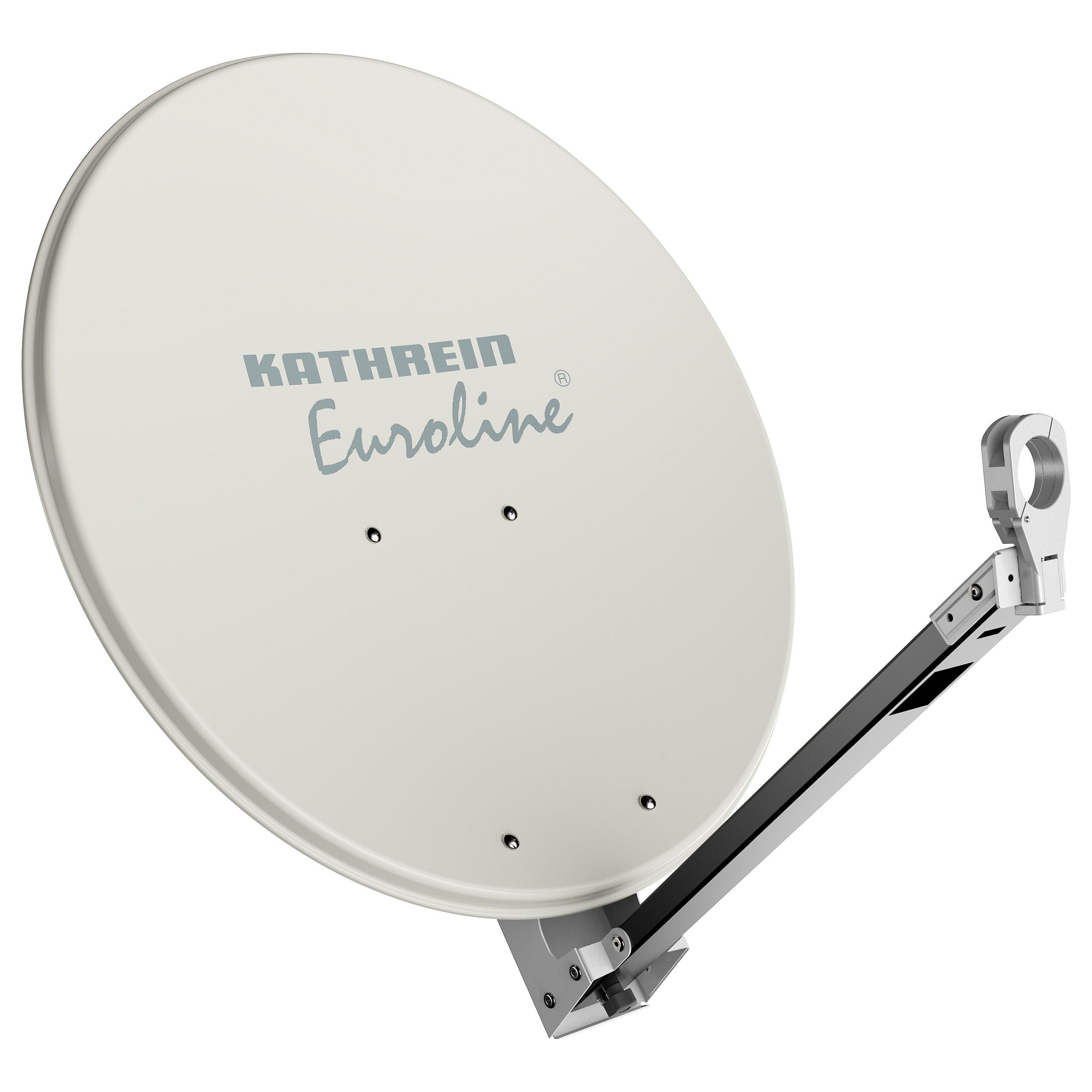 Kathrein KEA 650/W, 10,7 - 12,75 GHz, 36 dBi, 0 - 80°, 2,6°, Hvid, 4,5 kg