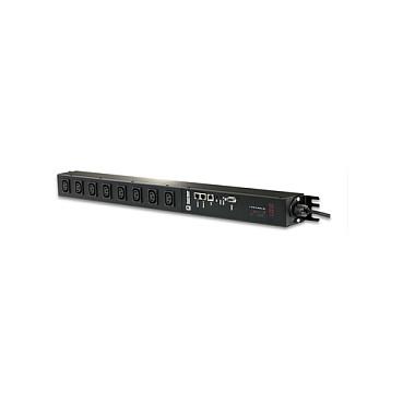 PDU Güde 8316-2 EPC med 8 x C13 og energimåling pr. lastudgang