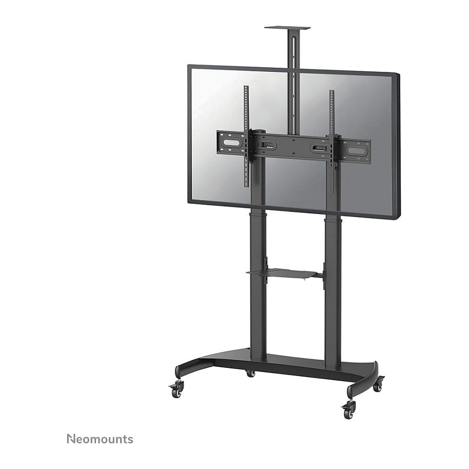 Neomounts PLASMA-M1950E - Vogn med hjul - for fladt panel/AV-udstyr - sort - skærmstørrelse: 60-100