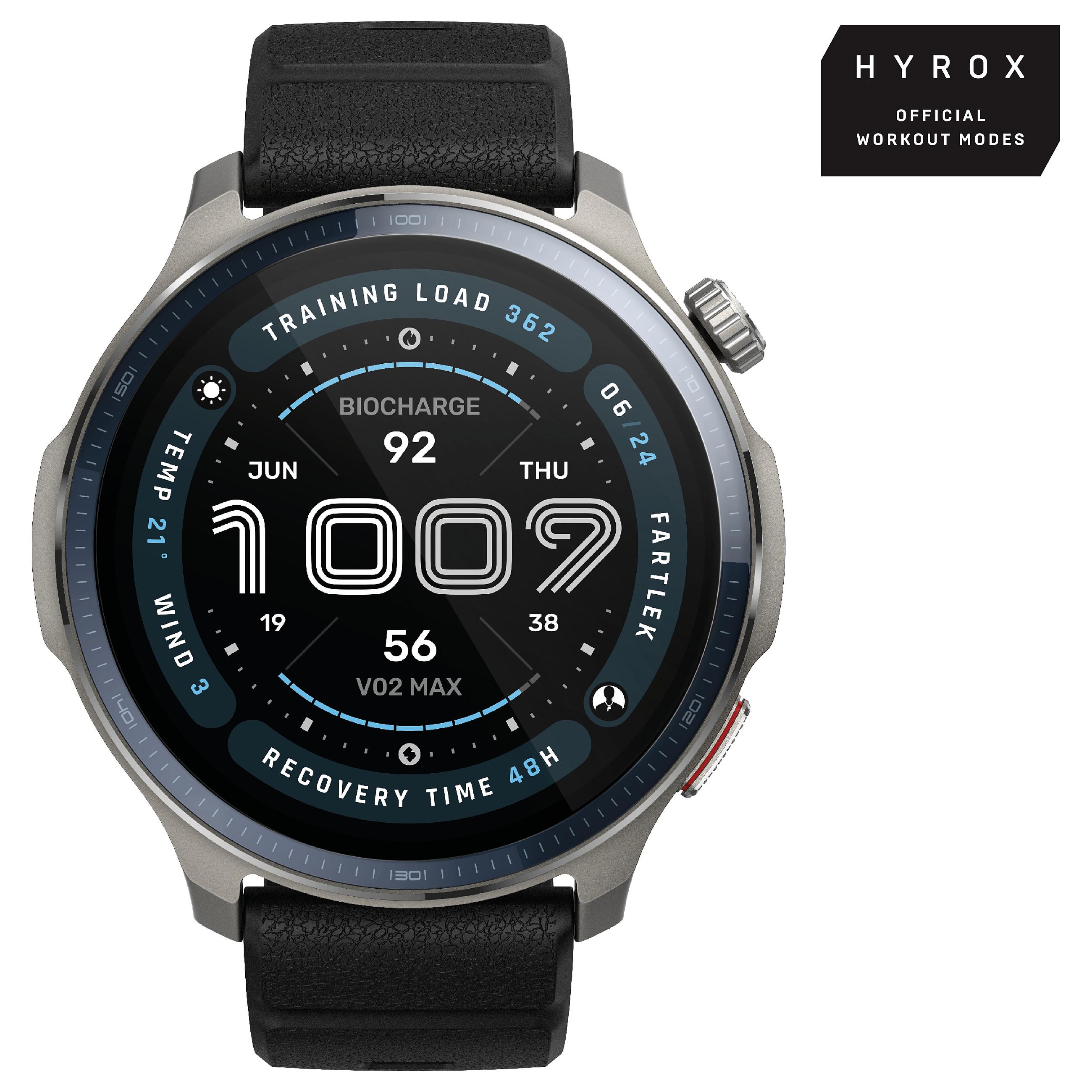 Amazfit Balance 2 W2429GL1N smartwatch 1,5 AMOLED GPS, sort