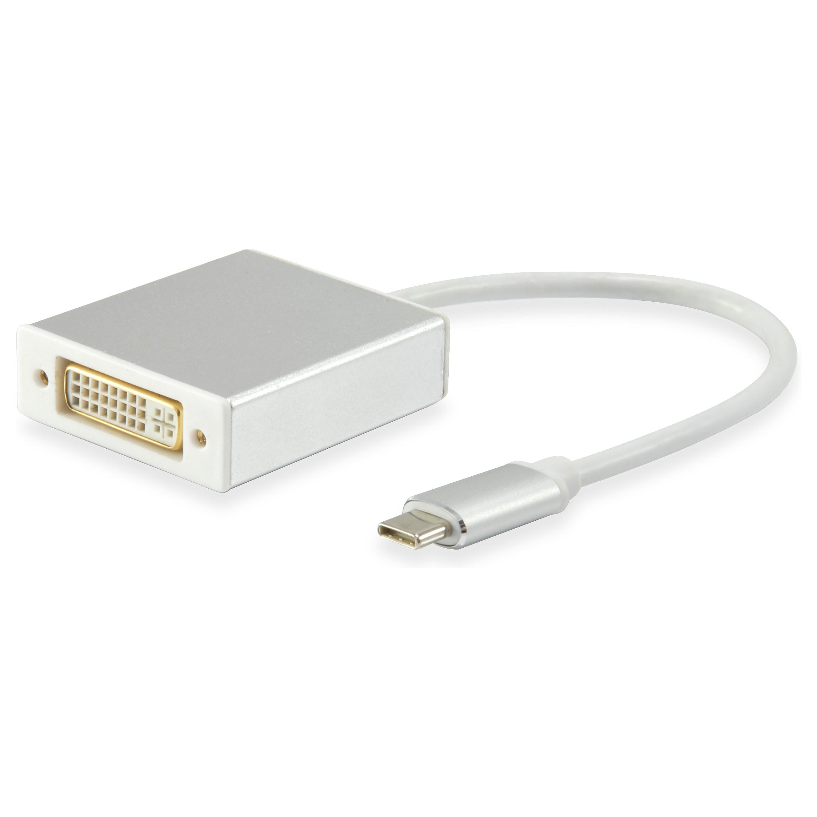 USB-C til DVI-I Dual Link-adapter Equip 133453 - 0,15 m