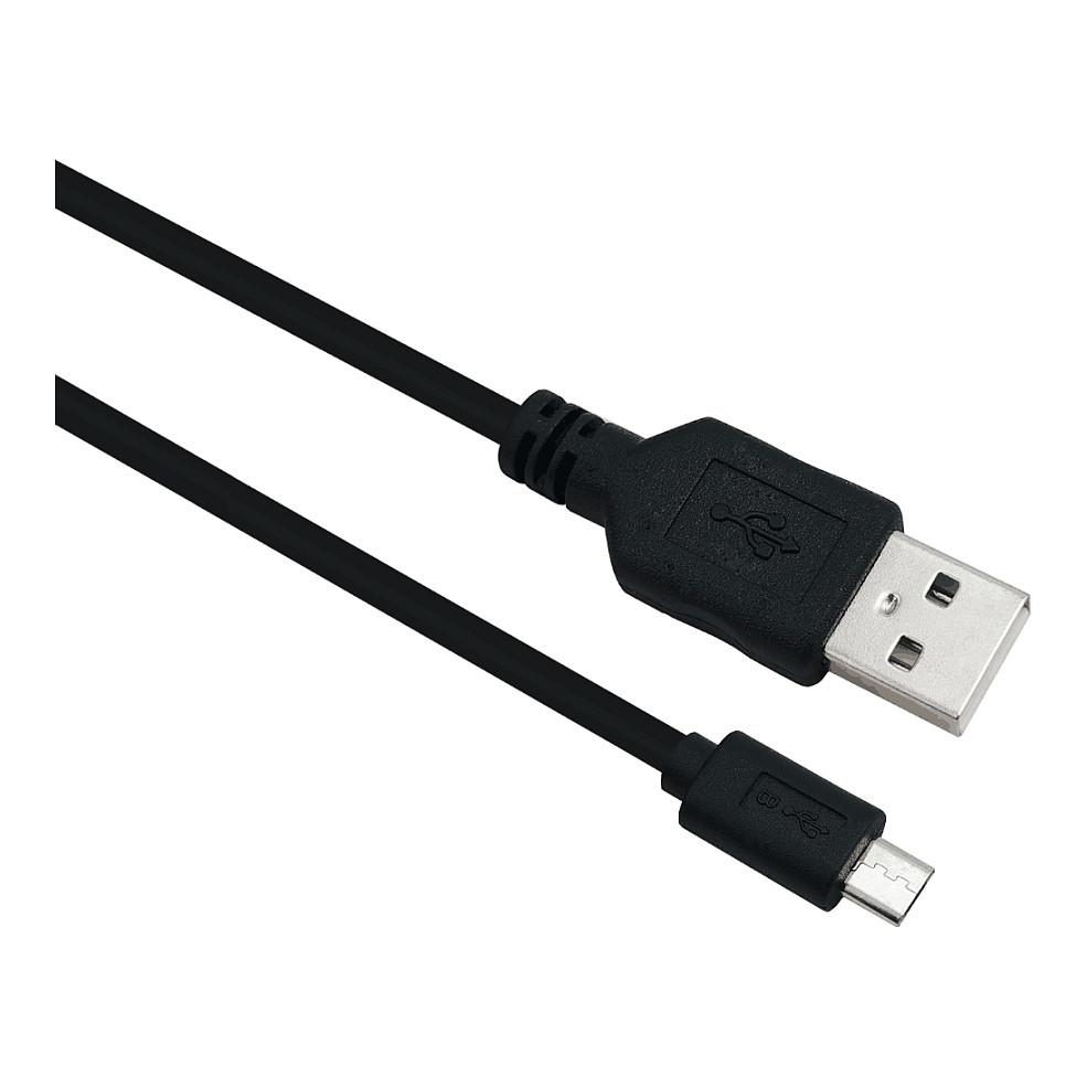 USB-kabel Helos 288319 USB-A til Micro-USB B - 3 m, sort