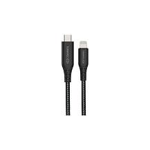 Lightning-kabel Terratec CHARGE CL2 USB-C til Lightning - 2 m, sort