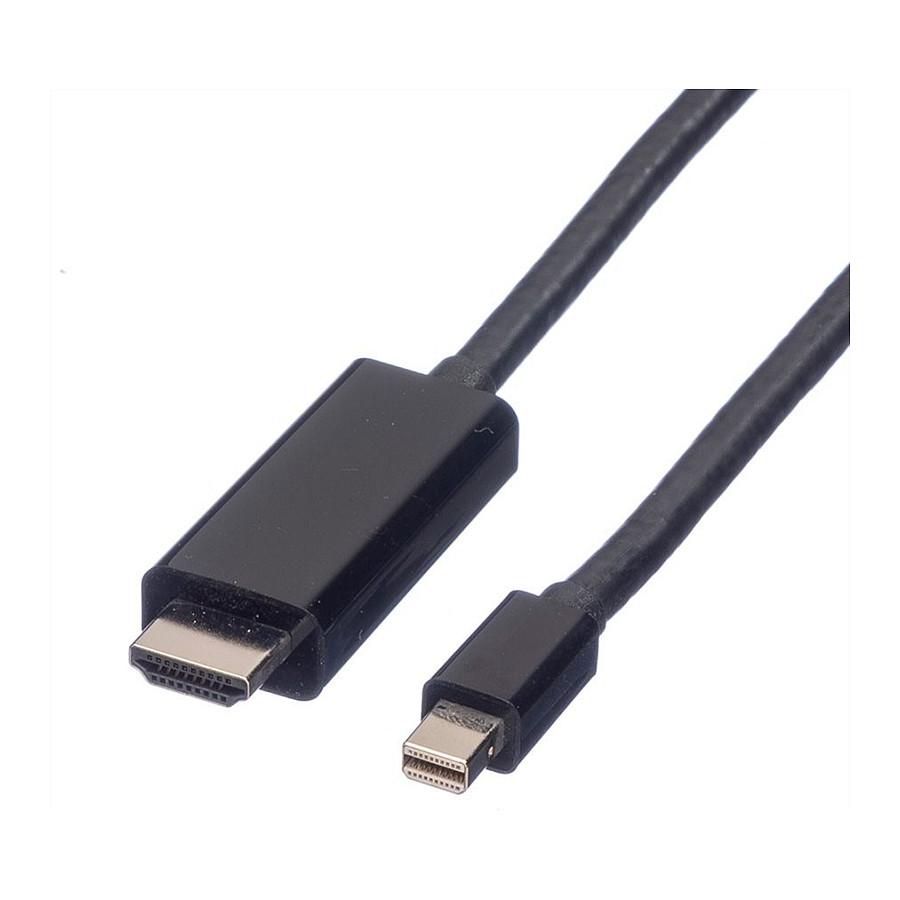 Mini DisplayPort-kabel VALUE Mini DP-UHDTV - sort, 3 m