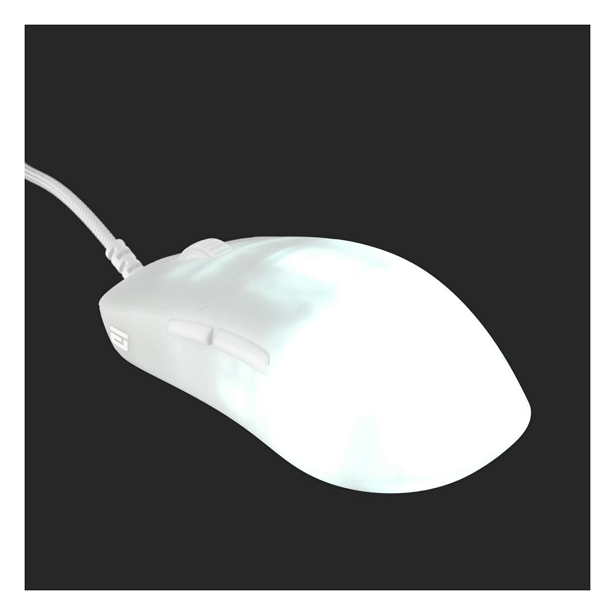 Endgame Gear OP1 RGB - Wired - Gaming Mus - Optisk - 6 knapper - Hvid med RGB-LED lys