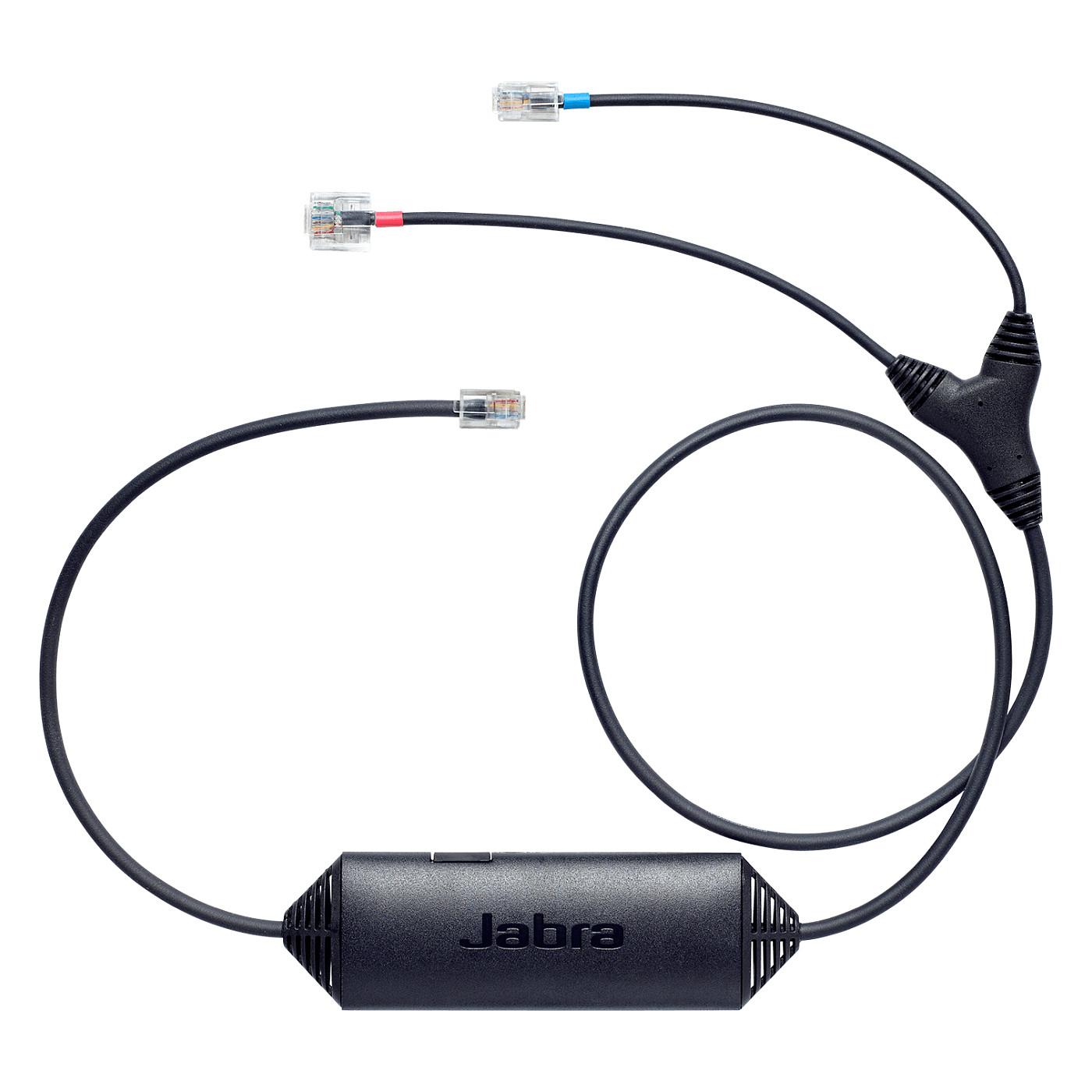 Jabra LINK - Elektrisk hætte kontakt adapter for headset - for Avaya 1403, 1408, 1416, 9404, 9408, 9504, 9508