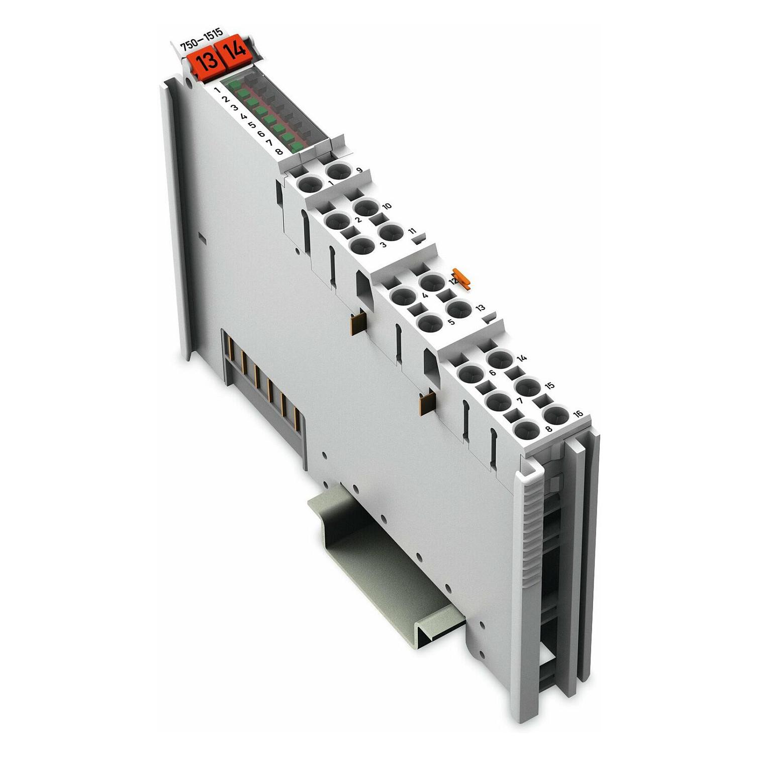 Digital udgangsklemme Wago 750-1515 - 8 kanaler, 0,25-1,5 mm²