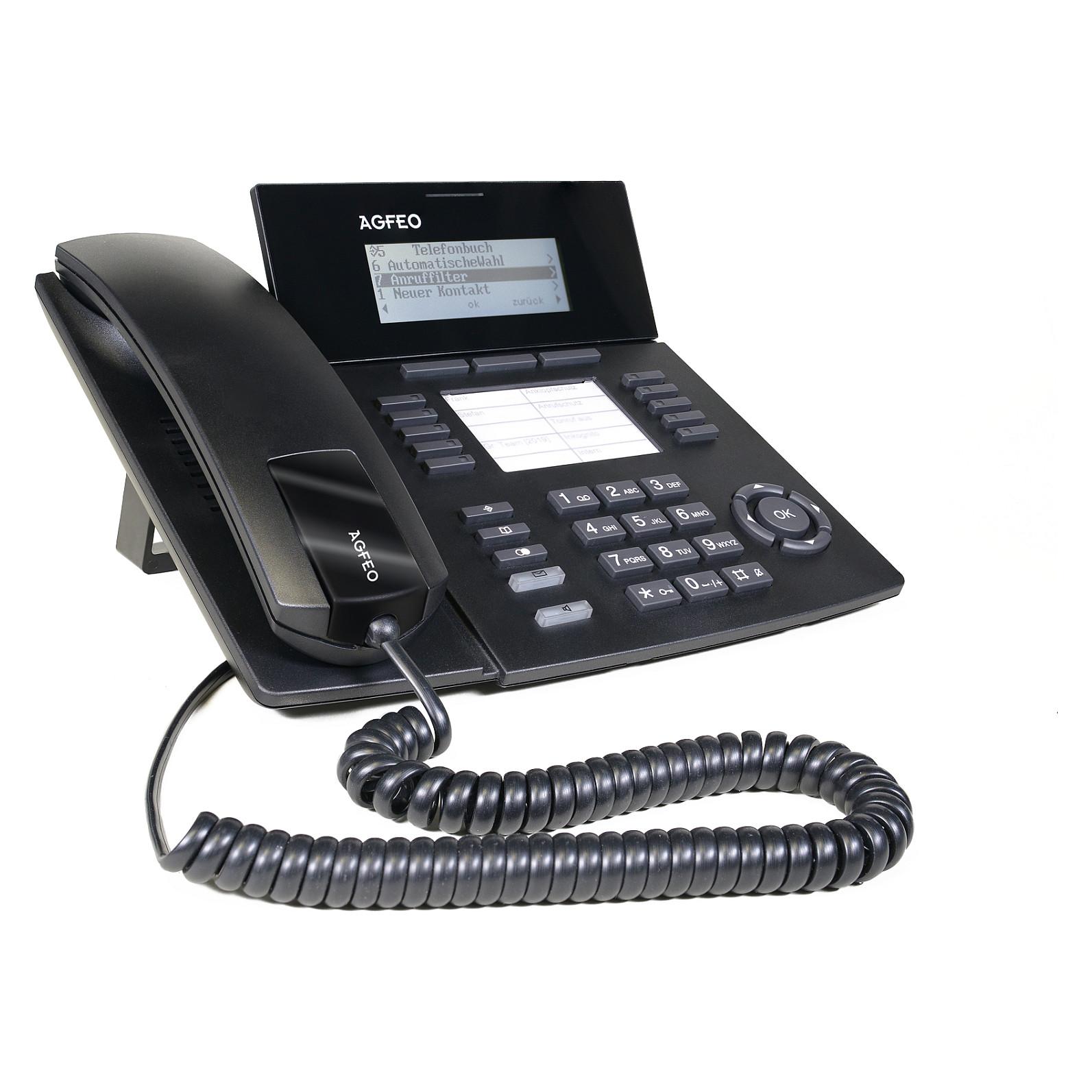 AGFEO ST 53 IP SENSORfon VoIP-telefon Sort