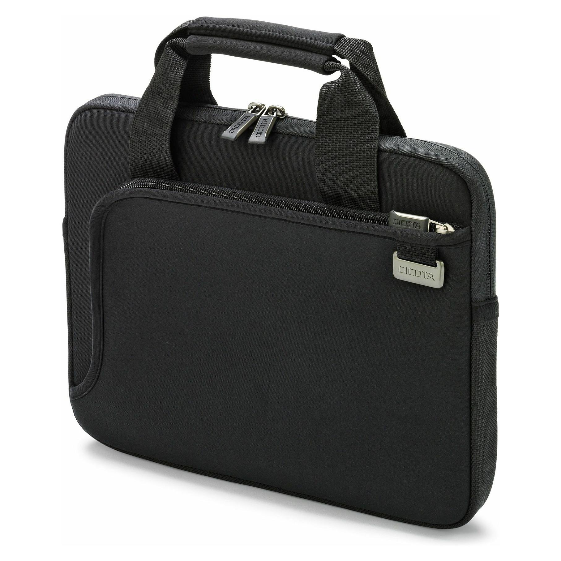 Dicota Laptop Sleeve SMART 14-14,1" sort computersleeve med håndtag og frontlomme