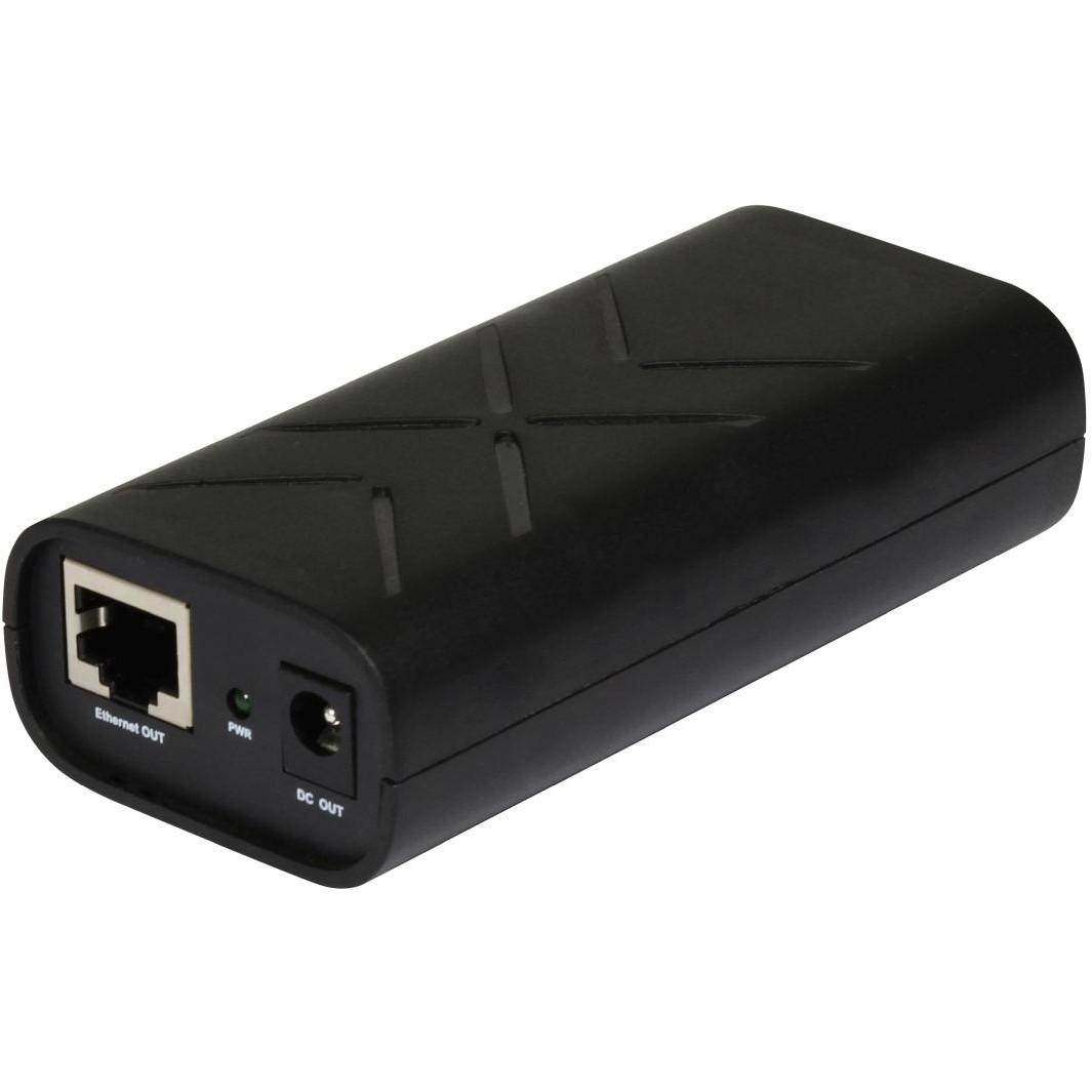 ALLNET PoE SplitterMiniExtractor Gigabit 24W 5V12V Schaltbar ALLPS102GAFAT