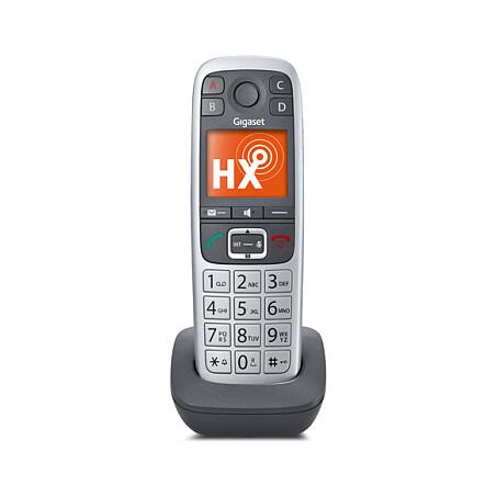 Gigaset E560HX - Ekstra trådløst håndsæt med opkalds-ID - DECT\GAP - platinum