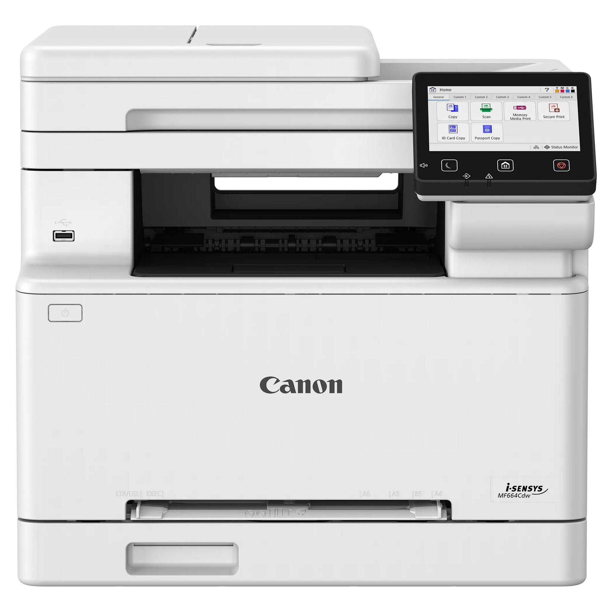 Canon i-SENSYS MF664Cdw farvelaser-multifunktionsprinter 25 ppm