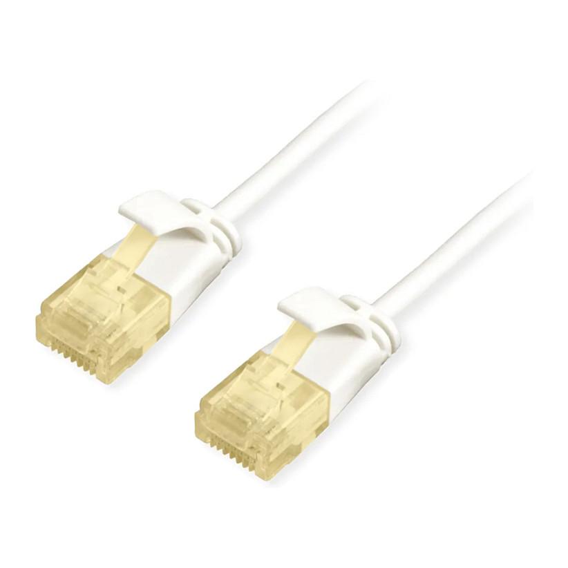 Netværkskabel Equip Cat6A SlimFlex U/UTP 0,25 m - hvid