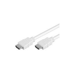 HDMI-kabel VALUE High Speed med Ethernet - hvid, 15 m