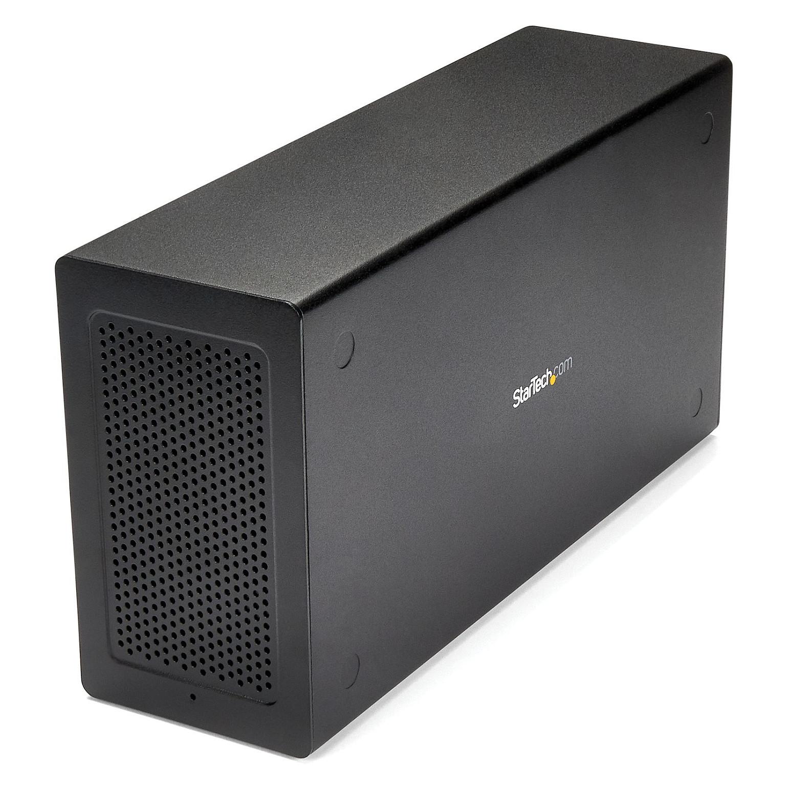 StarTech.com Thunderbolt 3 PCIe Expansion Chassis w/ DisplayPort PCIe x16 External PCIe Slot for Thunderbolt 3 Devices (TB31PCIEX16) Busudvidelse til system