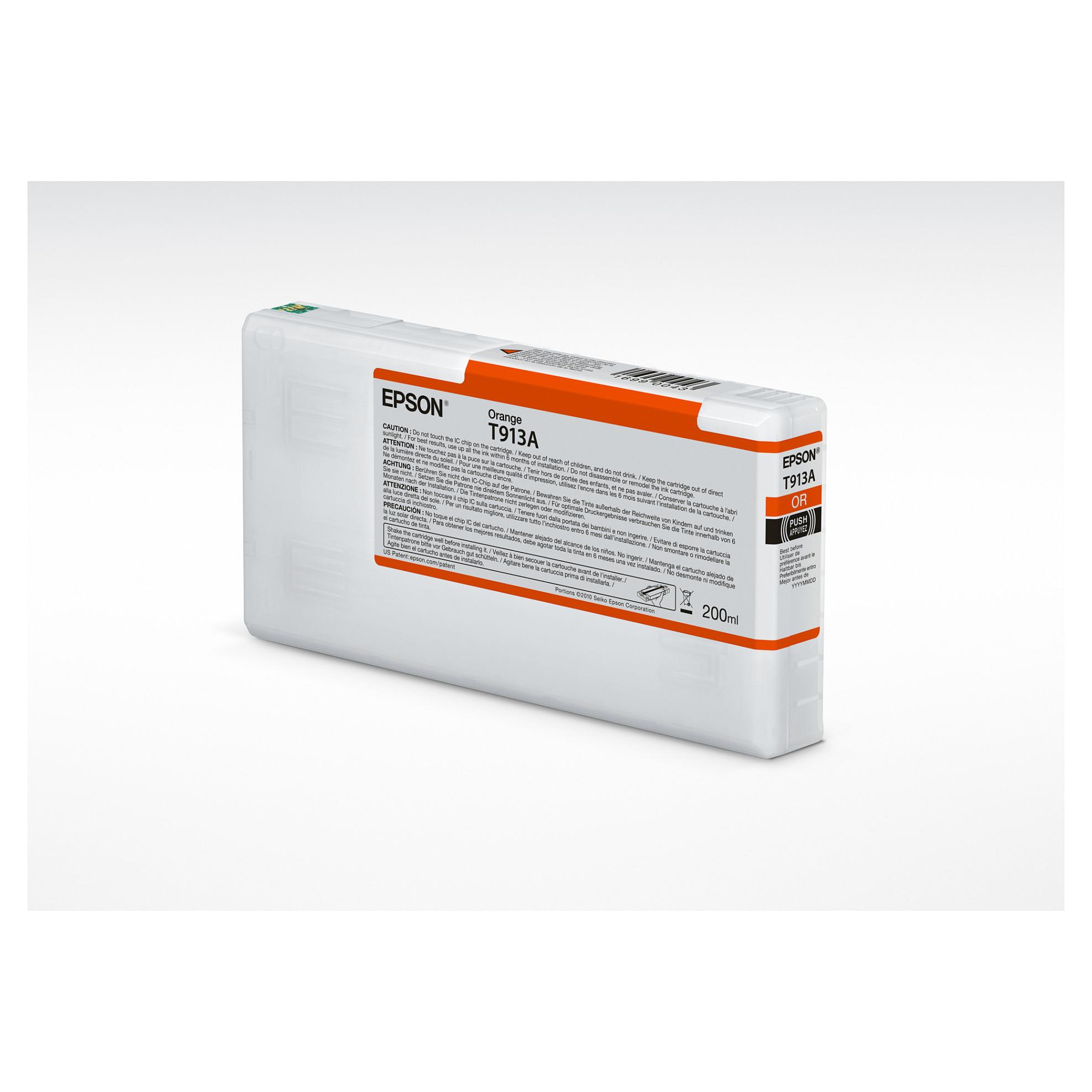 Epson Epson T913A Blækpatron Orange T913A Modsvarer: N/A