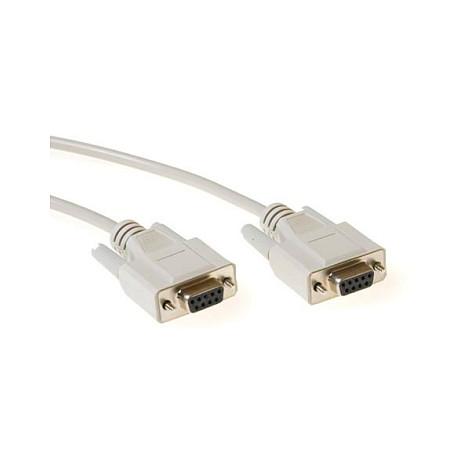 ACT Serial printer cable 9 pin D-sub female - 9 pin D-sub female 1.80 m