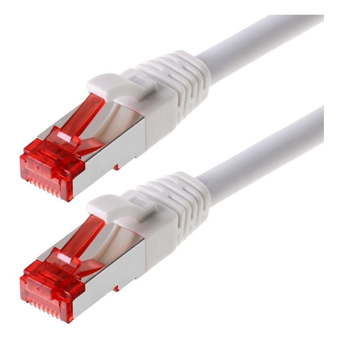 Patchkabel Helos Cat.6 GHMT AWG 27/7 - hvid, 1,5 m