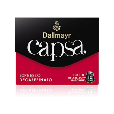 Kaffekapsler Dallmayr Capsa Espresso Decaffeinato til Nespresso - 10 stk.